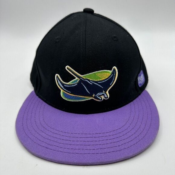 Tampa Bay Devil Rays SnapBack Throwback Baseball Hat - Youth - Picture 1 of 8